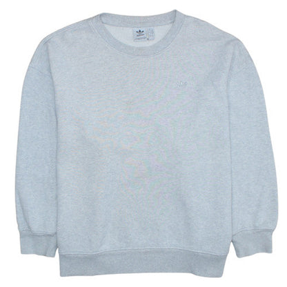 Mens UK Size L Adidas Grey Pullover Sweatshirt