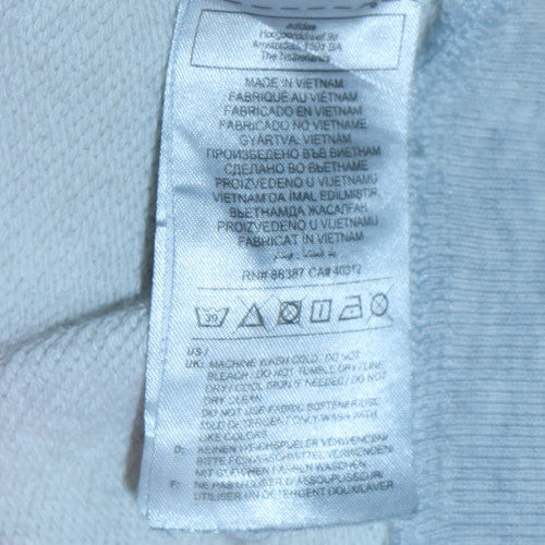 Mens UK Size L Adidas Grey Pullover Sweatshirt