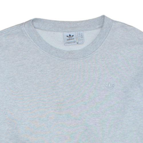 Mens UK Size L Adidas Grey Pullover Sweatshirt