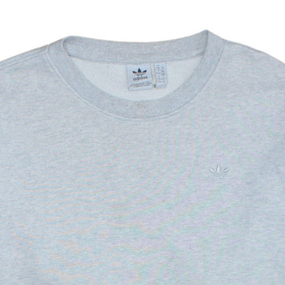Mens UK Size L Adidas Grey Pullover Sweatshirt