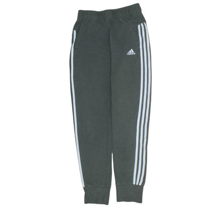 Adidas Girls Black Jogger Sweatpants 67% Cotton 33% Polyester Size 10 Years