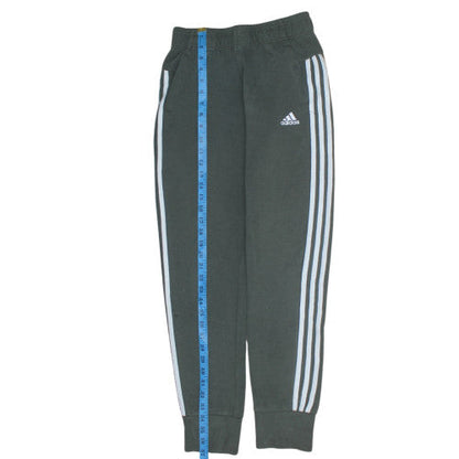 Adidas Girls Black Jogger Sweatpants 67% Cotton 33% Polyester Size 10 Years