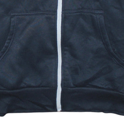 Mens UK Size M Lee Cooper Black Full Zip Hoodie