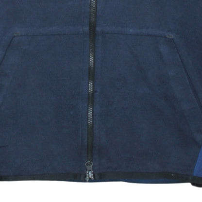 Mens UK Size S Nike Blue Full Zip Hoodie