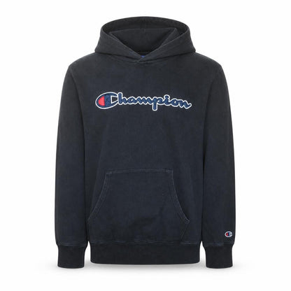 Mens UK Size XL Champion Black Pullover Hoodie