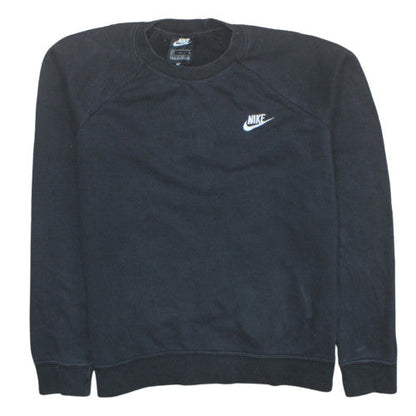 Mens UK Size L Nike Black Pullover Sweatshirt