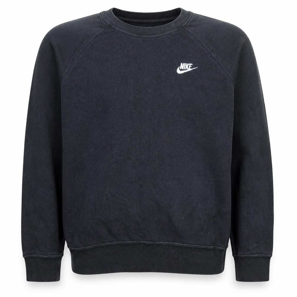 Mens UK Size L Nike Black Pullover Sweatshirt