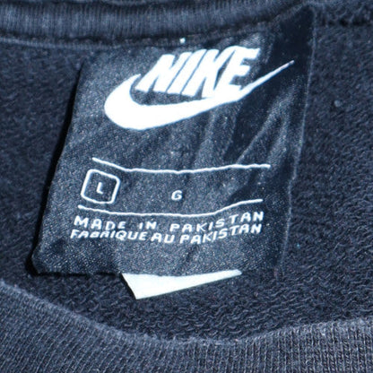 Mens UK Size L Nike Black Pullover Sweatshirt