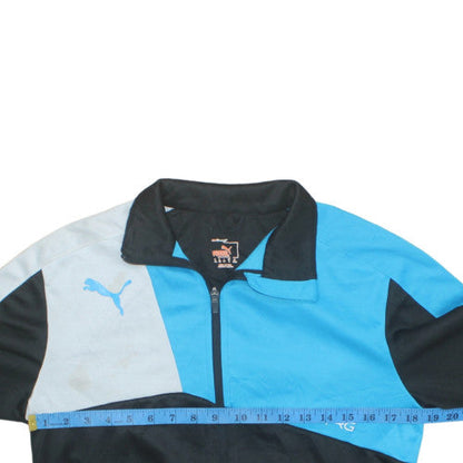 Mens UK Size 2XL Puma Black Full Zip Sweatshirt