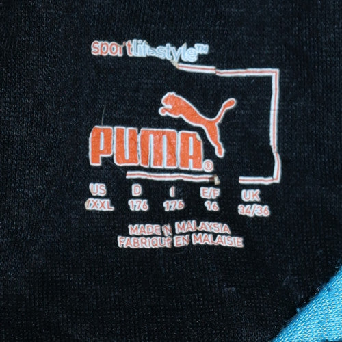 Mens UK Size 2XL Puma Black Full Zip Sweatshirt
