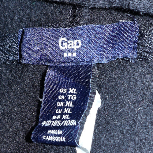 Mens UK Size XL GAP Black Pullover Hoodie