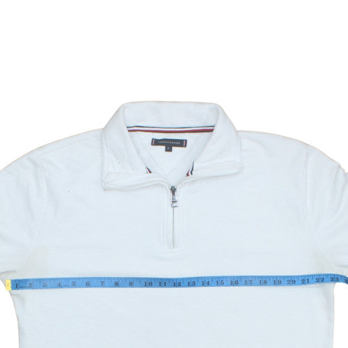 Mens UK Size XL Tommy Hilfiger White Pullover Sweatshirt