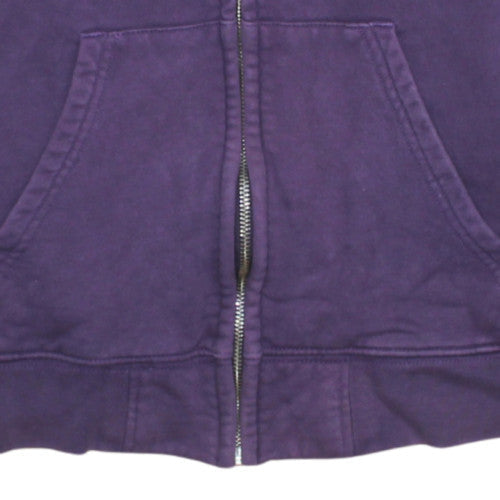 Mens UK Size S Carhartt Purple Full Zip Sweatshirt