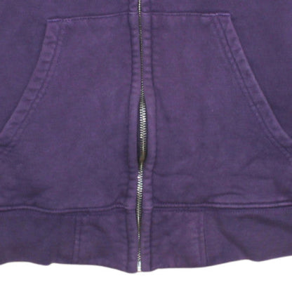 Mens UK Size S Carhartt Purple Full Zip Sweatshirt