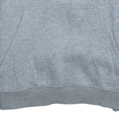 Mens UK Size L Adidas Grey 1/2 Zip Hoodie
