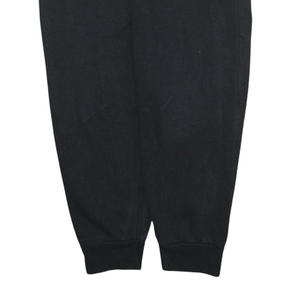 Bench Womens Black Jogger Sweatpants Size M Elastic Waist Tapered Fit