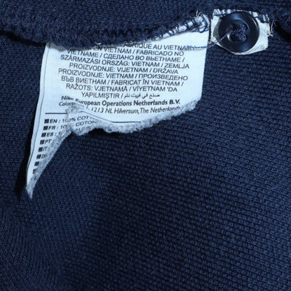 Nike Men's Navy Blue Short Sleeve Polo Shirt Size M 100% Cotton