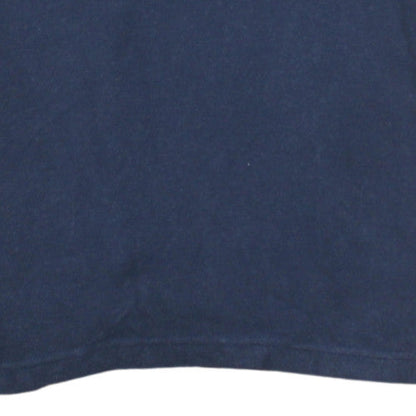 Nike Men's Navy Blue Short Sleeve Polo Shirt Size M 100% Cotton