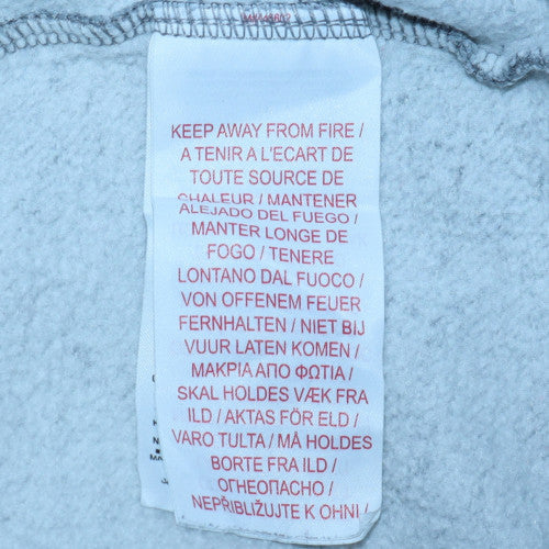 Teens UK Size XL Nike Grey Full Zip Hoodie