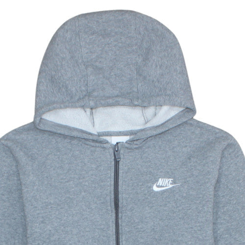 Teens UK Size XL Nike Grey Full Zip Hoodie