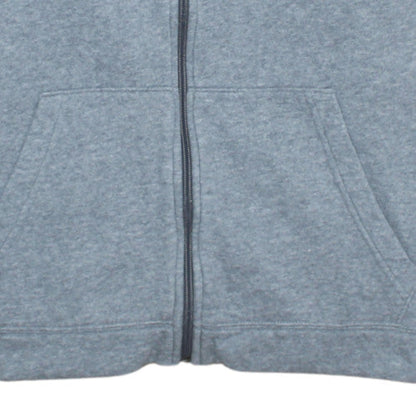 Teens UK Size XL Nike Grey Full Zip Hoodie