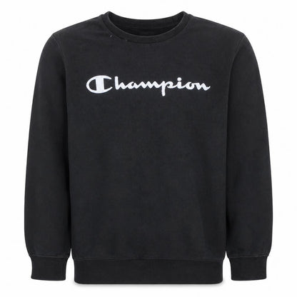 Teens UK Size L Champion Black Pullover Sweatshirt
