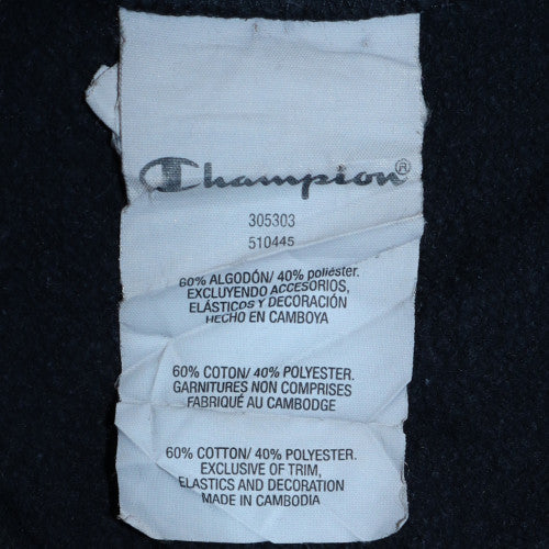Teens UK Size L Champion Black Pullover Sweatshirt