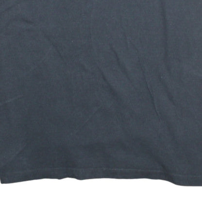 The North Face Men's Black Cotton Graphic T-Shirt Size M