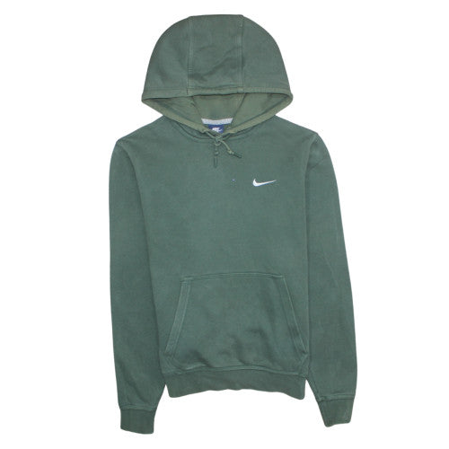 Mens UK Size M Nike Green Pullover Hoodie