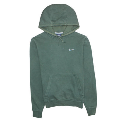 Mens UK Size M Nike Green Pullover Hoodie