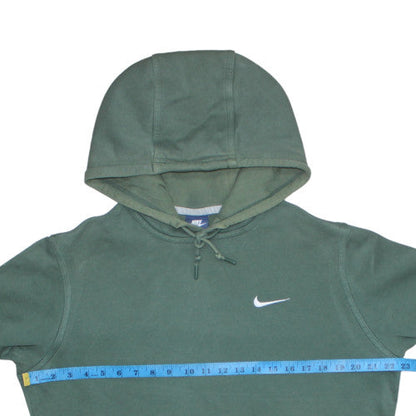 Mens UK Size M Nike Green Pullover Hoodie