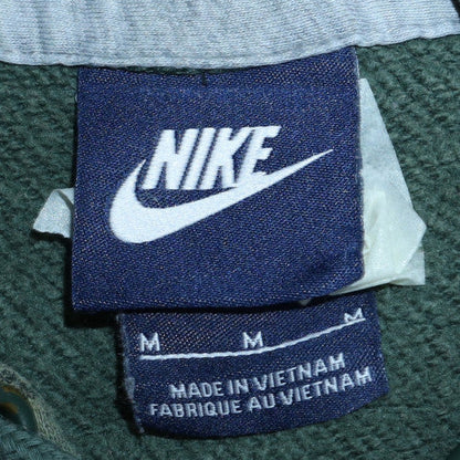 Mens UK Size M Nike Green Pullover Hoodie