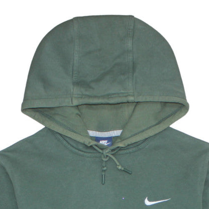 Mens UK Size M Nike Green Pullover Hoodie