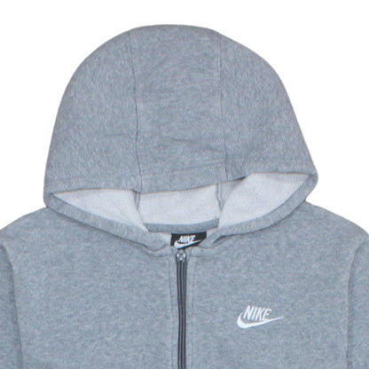 Teens UK Size XL Nike Grey Full Zip Hoodie