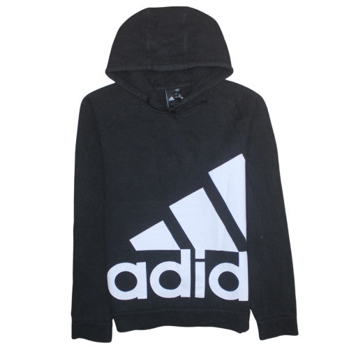Mens UK Size S Adidas Black Pullover Hoodie