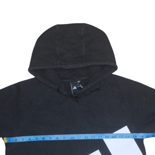 Mens UK Size S Adidas Black Pullover Hoodie