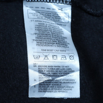Mens UK Size S Adidas Black Pullover Hoodie