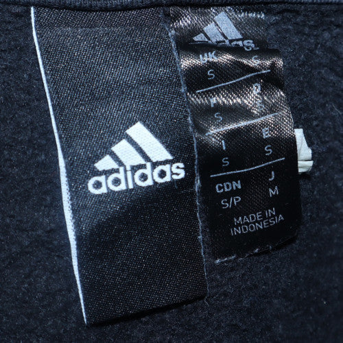 Mens UK Size S Adidas Black Pullover Hoodie