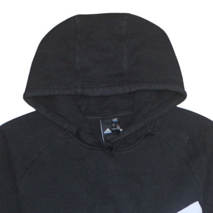 Mens UK Size S Adidas Black Pullover Hoodie