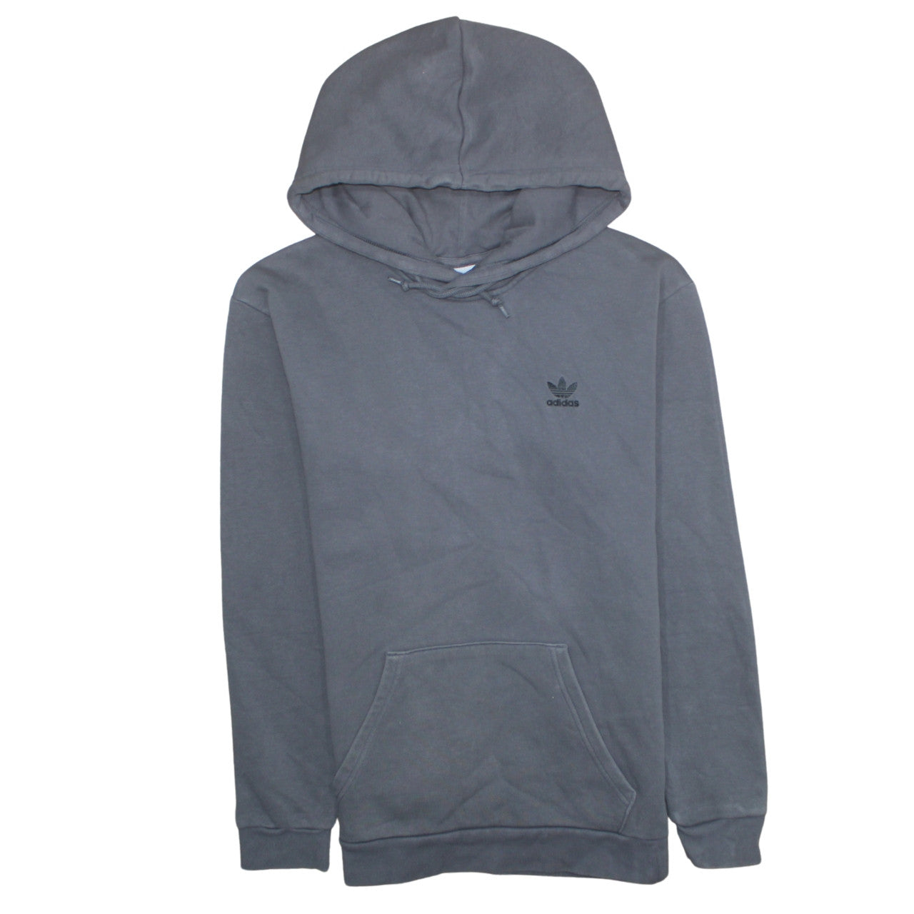 Mens UK Size M Adidas Grey Pullover Hoodie