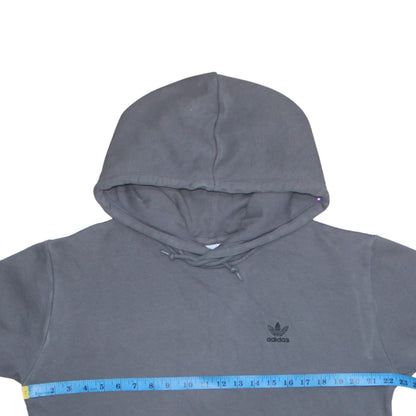 Mens UK Size M Adidas Grey Pullover Hoodie