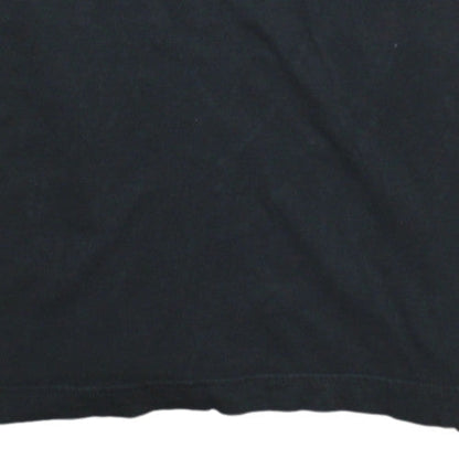 Reebok Men's Black Cotton Short Sleeve Crew Neck T-Shirt Size L Sports