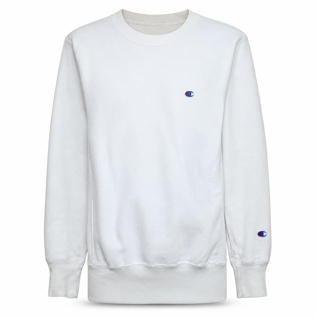 Mens UK Size XS Champion White Pullover Sweatshirt