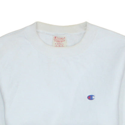 Mens UK Size XS Champion White Pullover Sweatshirt