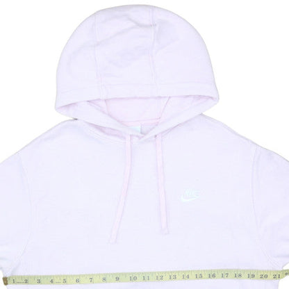 Womens UK Size S Nike Pink Pullover Hoodie