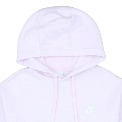 Womens UK Size S Nike Pink Pullover Hoodie