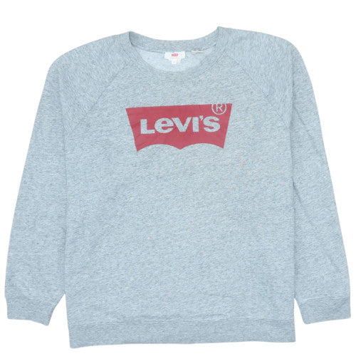 Mens UK Size XL Levi's Grey Pullover Sweatshirt