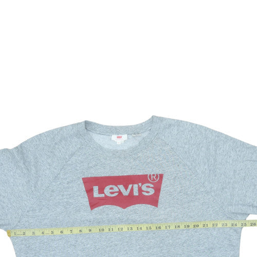 Mens UK Size XL Levi's Grey Pullover Sweatshirt