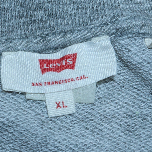 Mens UK Size XL Levi's Grey Pullover Sweatshirt