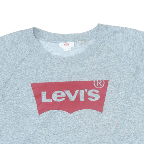 Mens UK Size XL Levi's Grey Pullover Sweatshirt
